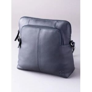 Lakeland Leather Raven Leather Cross Body Bag in Navy - Blue