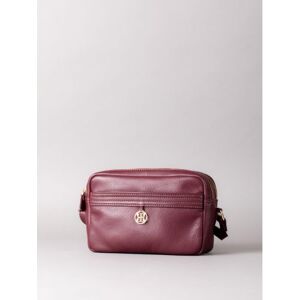 Lakeland Leather Cartmel Boxy Leather Cross Body Bag in Burgundy - Red