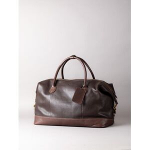 Lakeland Leather Kelsick Leather Holdall in Bitter Chocolate - Brown