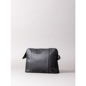 Lakeland Leather Alston Curved Leather Cross Body Bag in Black - Black