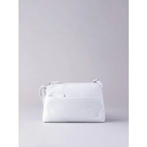 Lakeland Leather Rydal Small Leather Cross Body Bag in White - White