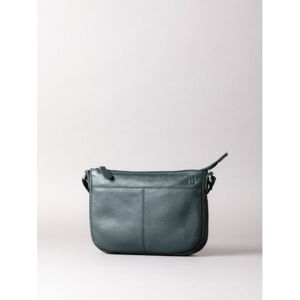 Lakeland Leather Small Cross Body Bag in Forest Green - Green