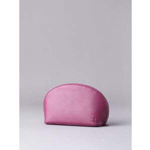 Lakeland Leather Arnside Large Leather Make Up Bag in Pink - Pink