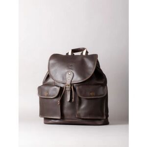 Lakeland Leather Kelsick Leather Backpack in Bitter Chocolate - Brown