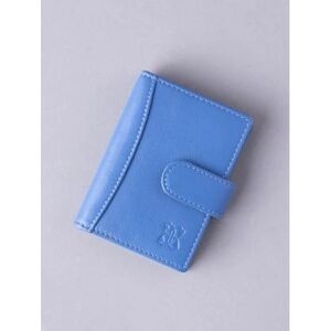 Lakeland Leather Leather Multi Credit Card Holder in Blue - Blue