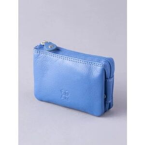 Lakeland Leather Leather Coin Purse in Blue - Blue