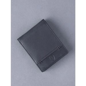 Lakeland Leather Stitch Leather Bi-Fold Wallet in Black - Black