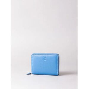 Lakeland Leather Small Leather Zip Purse in Blue - Blue