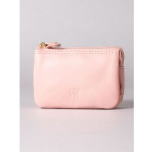 Lakeland Leather Leather Coin Purse in Blush Pink - Pink