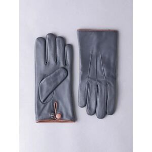 Lakeland Leather Swinside Leather Gloves in Navy - Blue,Brown