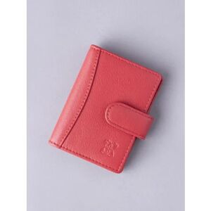 Lakeland Leather Leather Multi Credit Card Holder in Red - Red