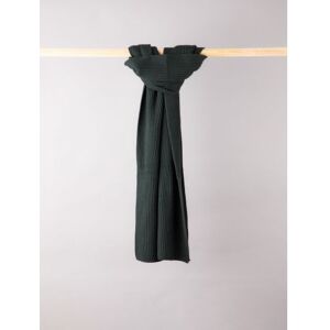 Lakeland Leather Ribbed Knitted Scarf in Green - Green