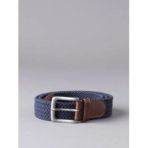 Lakeland Leather Greythwaite Braided Belt in Navy - Blue