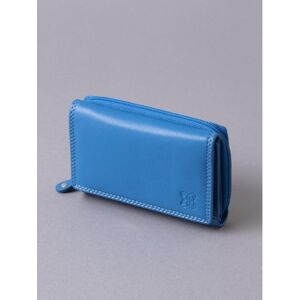 Lakeland Leather Small Leather Purse in Blue - Blue