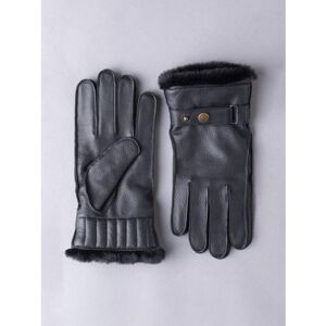 Lakeland Leather Milne Leather Gloves in Black - Black