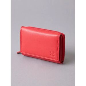 Lakeland Leather Small Leather Purse in Red - Red