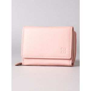 Lakeland Leather Small Leather Purse in Blush Pink - Pink