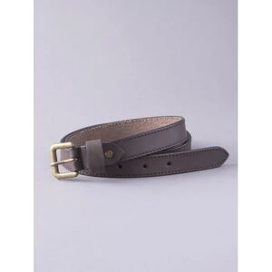 Lakeland Leather Keswick Leather Belt in Dark Brown - Brown