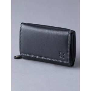 Lakeland Leather Small Leather Purse in Black - Black