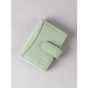 Lakeland Leather Leather Multi Credit Card Holder in Sage Green - Green