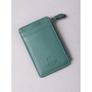 Lakeland Leather Keyring Card Holder in Green - Green