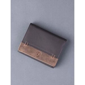 Lakeland Leather Stitch Leather Tri-Fold Wallet in Brown - Brown