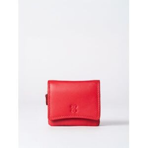 Lakeland Leather Small Leather Flapover Purse in Red - Red Lakeland Leather Small Leather Flapover Purse in Red - Red