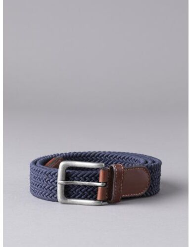 Lakeland Leather Greythwaite Braided Belt in Navy - Blue