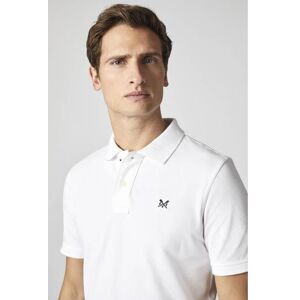 Crew Clothing Classic Pique Polo in White - White