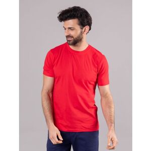 Lakeland Leather Logan Cotton Blend Short Sleeve T-Shirt in Red - Red