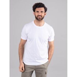 Lakeland Leather Logan Cotton Blend Short Sleeve T-Shirt in White - White