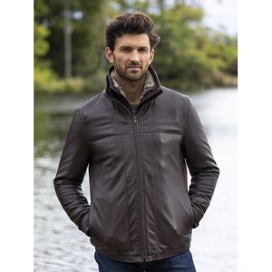 Lakeland Leather Rhys Leather Jacket in Brown - Brown