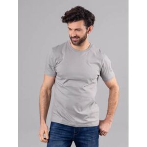 Lakeland Leather Logan Cotton Blend Short Sleeve T-Shirt in Grey - Grey