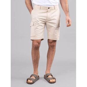 Lakeland Leather Lance Cotton Utility Shorts in Sand - Brown