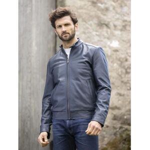 Lakeland Leather Cotehill Leather Jacket in Navy - Blue