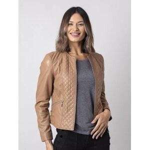 Lakeland Leather Devoke Leather Jacket in Camel - Brown