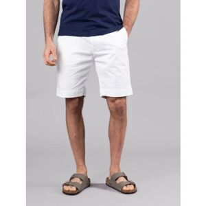 Lakeland Leather Fynn Cotton Shorts in Cream - Off-White