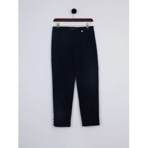 Robell Lena Trouser in Black - Black