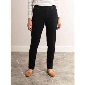 Lakeland Leather Super Stretch Jeggings in Black - Black