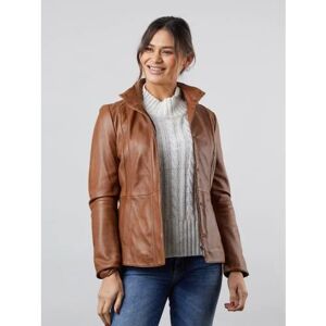 Lakeland Leather Mari Leather Jacket in Brown - Brown