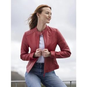 Lakeland Leather Thorpe Leather Jacket in Red - Red