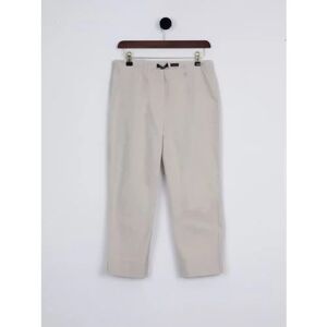 Robell Marie Cropped Trouser in Taupe - Beige