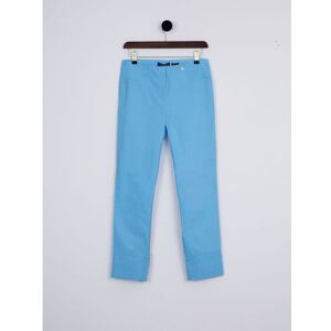 Robell Bella Ankle Grazer Trousers in Blue - Blue