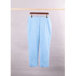 Robell Bella Ankle Grazer Trousers in Blue - Blue