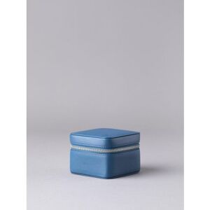 Lakeland Leather Arnside Leather Jewellery Box in Reef Blue - Blue