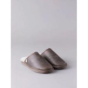 Lakeland Leather Men's Leather Sliders in Brown - Brown