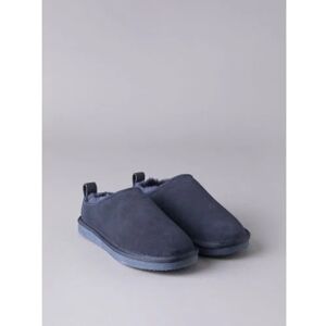 Lakeland Leather Ladies' Sheepskin Clog Slippers in Navy - Blue