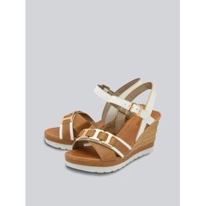 Lotus Bardolino Sandals in White - White