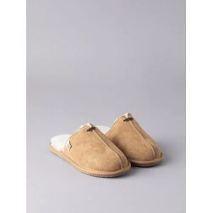 Lakeland Leather Ladies' Sheepskin Seam Sliders in Tan - Tan