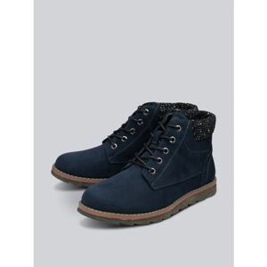 Lotus Drew Ankle Boots in Navy - Blue